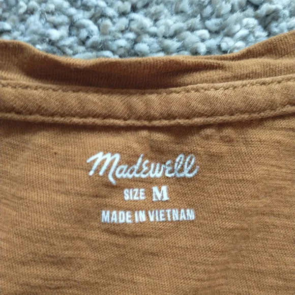 Madewell Women's Whisper Cotton V-Neck Tank - Picture 3 of 5